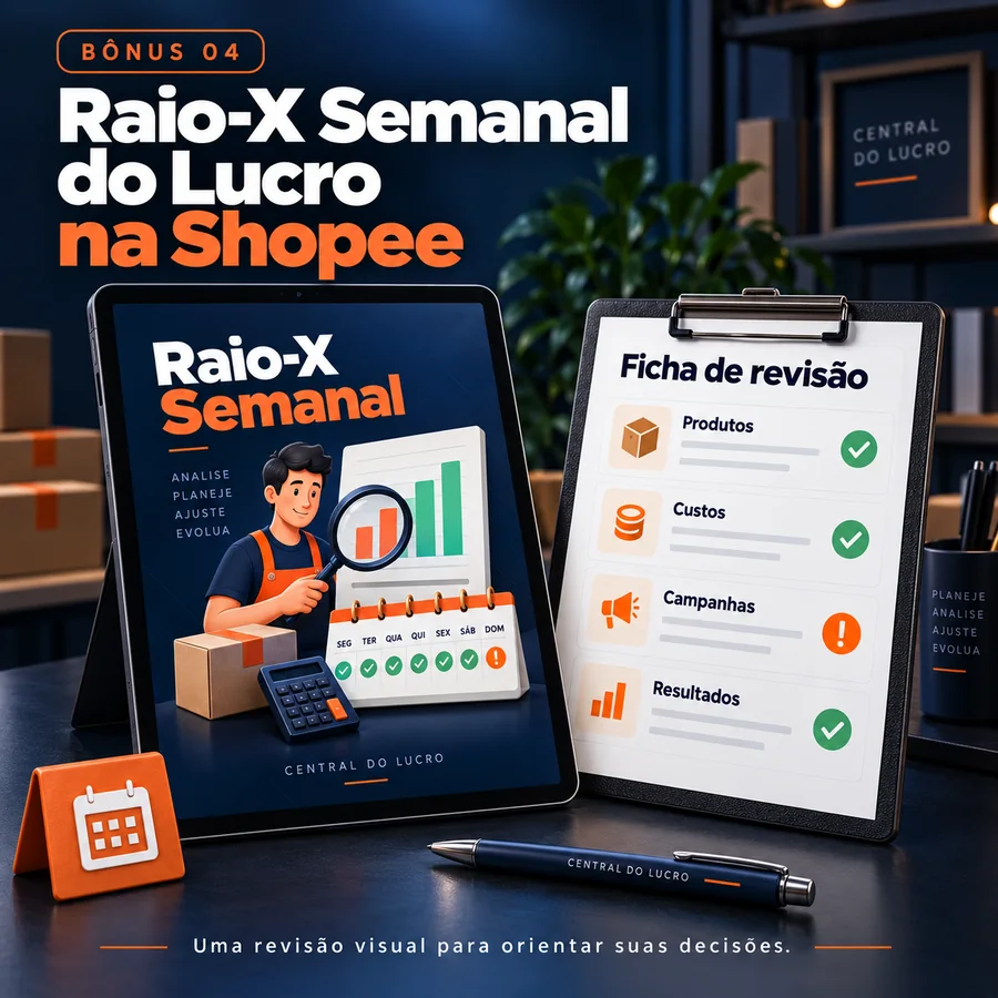 Raio-X Semanal do Lucro na Shopee